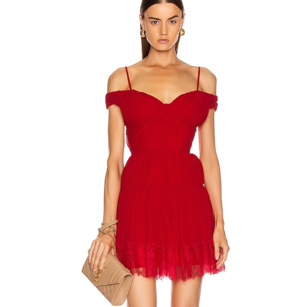 Self-portrait mini dress